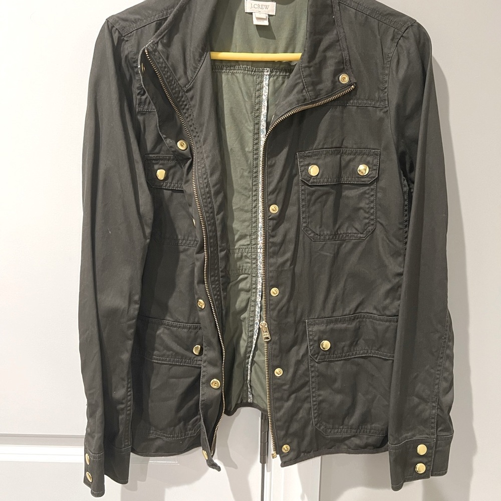 J Crew Jacket. Never worn! Size M.